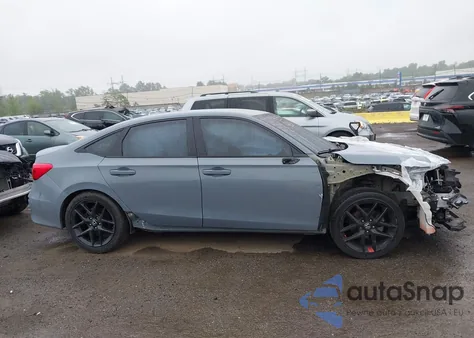 2022 Honda Civic Sport из США, поврежденный, VIN 2HGFE2F53NH591763